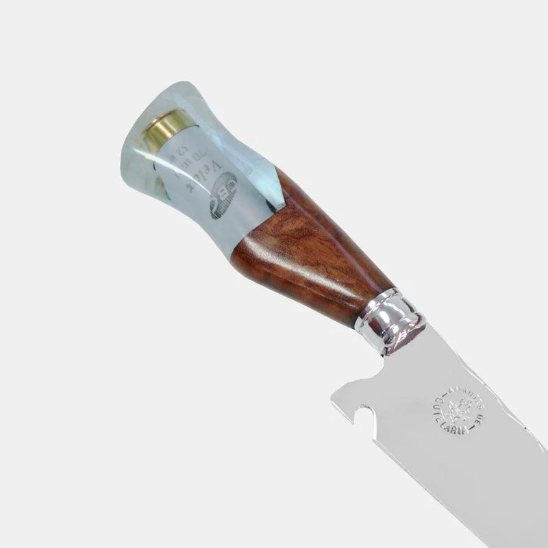 Faca Churrasco Artesanal Personalizada Picanheira Bala | Aço Inox 10"